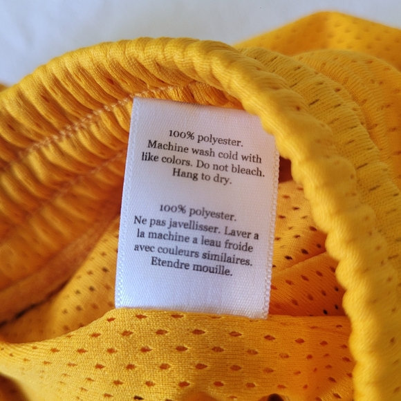 Publish Track Pants Mens Large Marigold Yellow Side Stripes Today For Tomorrow - Picture 9 of 12